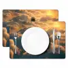 Adelaar - Wolken - Zon Placemat vinyl groot -zzsfeer2_Kitchenyeah-website