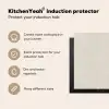 Zandkleurig - Modern - Egaal Inductie beschermer vinyl 3mm middel 274 -vsfeer2_ENG