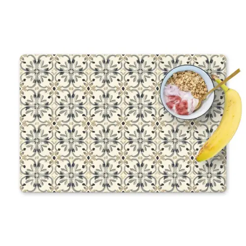 Floraal - Patroon - Kleurrijk Placemat vinyl groot 368 -zzzproduct_Kitchenyeah-website