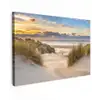 Strand - Duin - Gras - Zonsondergang - Zee canvas 2cm klein -z3d