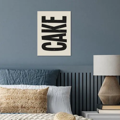 Beige - Japandi - Cake - Decoratie poster papier klein -sfeer2