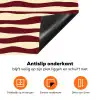 Golven - Rood - Patroon - Crème Inductie beschermer vinyl 3mm klein 276 -zzzzzzz-td-onderkant