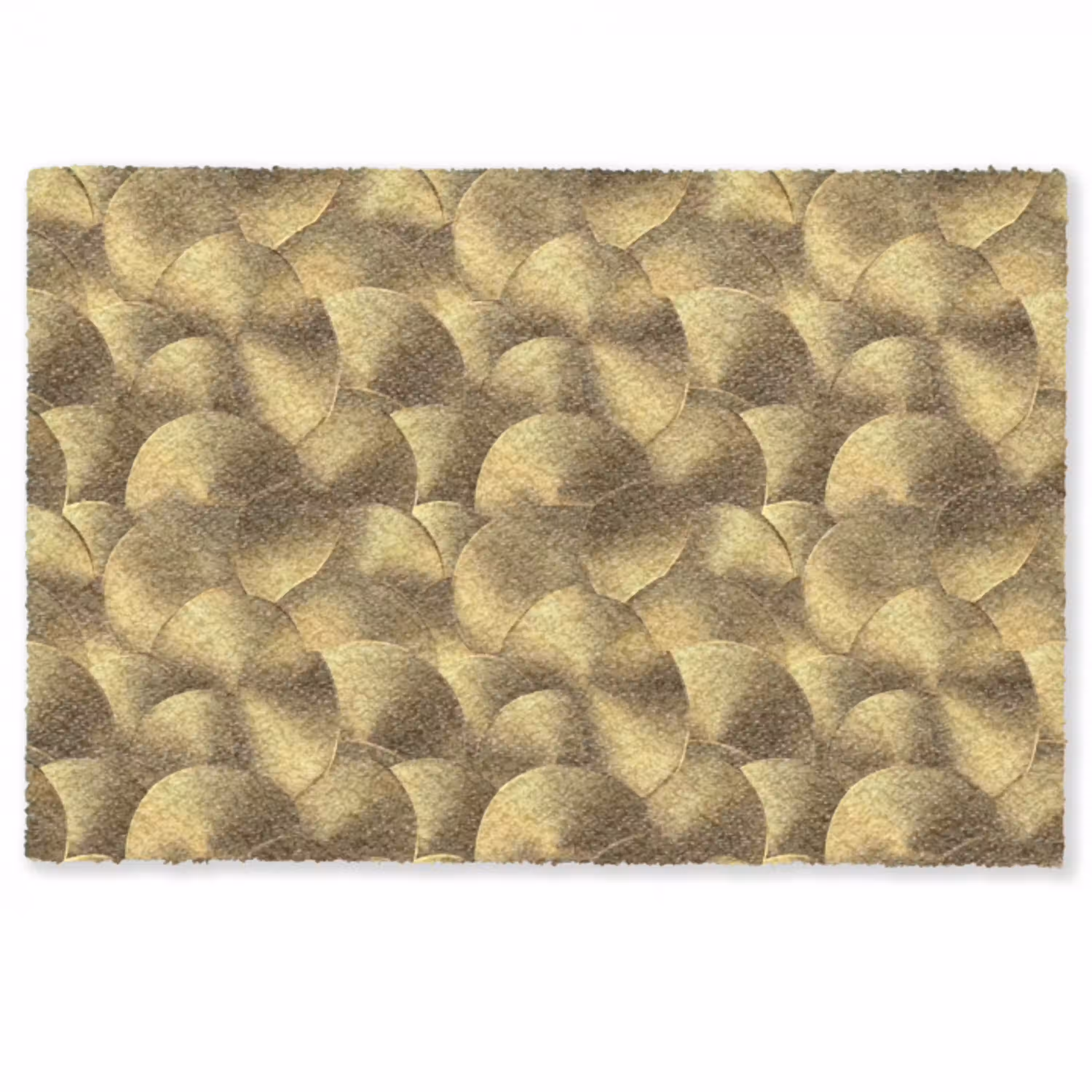 Modern - Cirkel - Goud Deurmat klein 898 -zkaufland3d