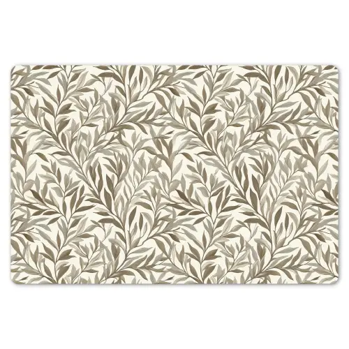 Takken - Botanisch - Taupe Placemat vinyl groot 368 -zzsfeer1_Kitchenyeah-website
