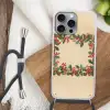Hulstrand - Bessen - Beige Hoesje iPhone 16 Pro Max met koord klein -sfeer4