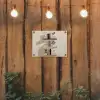 Plankjes - Boeken - Vaasjes - Planten tuinposter los doek klein -sfeer1
