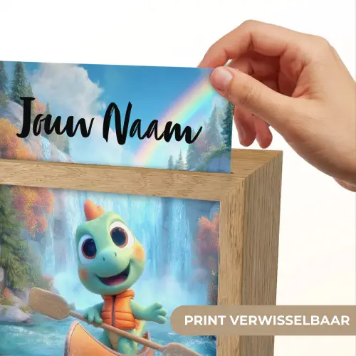 Dino - Natuur - Waterval Light Box met kabel (Kinderlampje) klein -USP_websiteprintNL