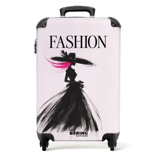 23 NBS - Handbagage koffer - Unisex middel -productfoto_recht