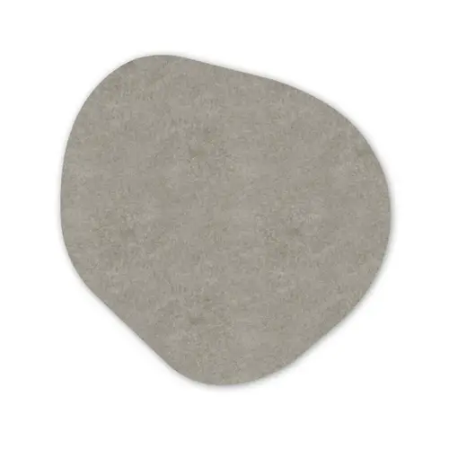 Beton - Grijs - Patronen - Industrieel Wandcirkel Organisch Forex 3mm klein 629 -3d