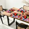 Abstract - Vormen - Kleuren - Stippen Placemat vinyl groot -zzsfeer4_Kitchenyeah-website