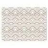 Klassiek - Motief - Terracotta muismat rubber klein 262 -3d
