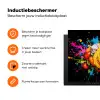 Spaghetti - Graffiti - Verf - Kleurrijk - Eten - Modern Inductie beschermer vinyl 3mm klein -zzzzzzz-td-ups