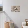 Strand - Zeester - Zand - Beige tuinposter los doek klein -sfeer8