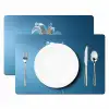 Lelies - Blauw - Glazen Placemat vinyl groot -zzsfeer2_Kitchenyeah-website