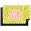 Zebraprint - Priority - Roze Inductie beschermer vinyl 3mm klein -3d