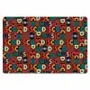 Bruin - Retro - Disco - Patroon Placemat vinyl groot 368 -zzsfeer1_Kitchenyeah-website