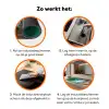 Brug - Water - Rivier - Bos Inductie beschermer vinyl 3mm klein -zzzzzzz-td-werking