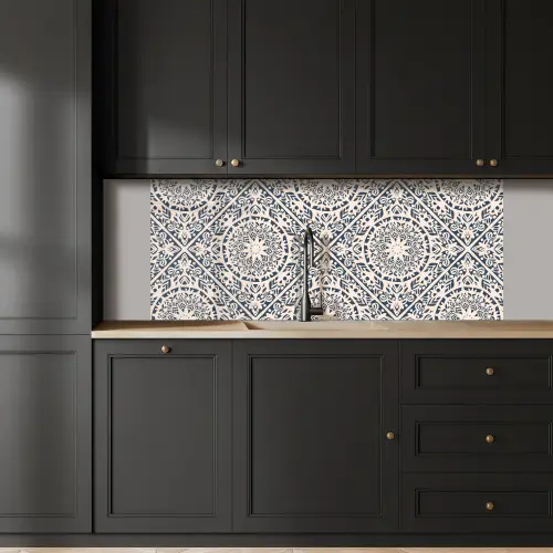 Design - Ornament - Vintage - Retro keuken achterwand 2 middel 871 -sfeer1