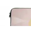 Vrouw - Zon - Kleurrijk laptophoes neopreen klein -detail