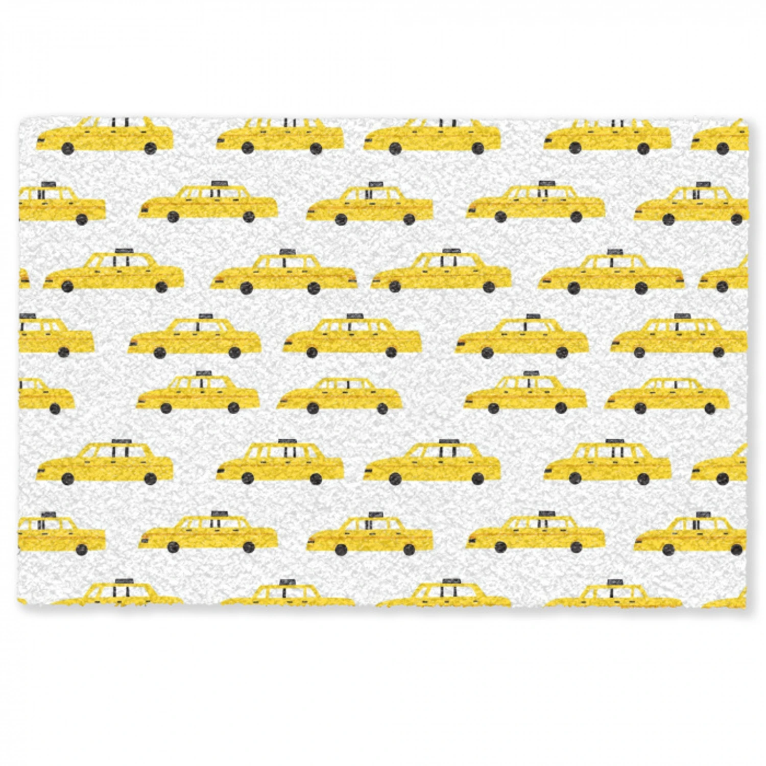 Taxi - Iconisch - Geel Deurmat klein 898 -zkaufland3d