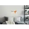 Pizza - Kaas - Pepperoni Muursticker klein -slaapkamer