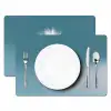 Paardenbloempluisje - Blauw - Lucht Placemat vinyl groot -zzsfeer2_Kitchenyeah-website