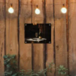 Prosecco - Bubbels - Sfeervol - Drank tuinposter los doek klein -sfeer1
