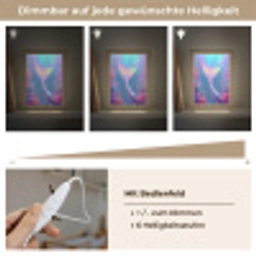 Zeemeerminnenstaart - Koraal - Water Light Box met kabel klein -USP_dimbaarDE