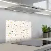 Terrazzo - Patroon - Kleurrijk  - Festival keuken achterwand spatscherm klein 900 -3d_schuin