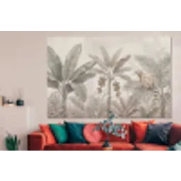 Natuur - Jungle - Ringstaartmaki - Bruin forex 5mm xxl -woonkamer