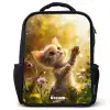 Koosje kitten Rugzak - Zwart middel -3d