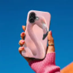 Flamingo - Portret - Roze Toughcase MagSafe Apple iPhone 17 klein -Sfeer1V