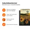 Zonnebloem - Veld - Windmolen Inductie beschermer vinyl 3mm klein -zzzzzzz-td-ups