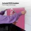 Softijs - Edelstenen - Roze - Hoorntje Inductie beschemer met haakjes middel -ky-ophangen-nl