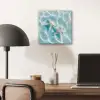 Zeesterren - Golvend water - Rustgevend aluminium wit klein -sfeer5
