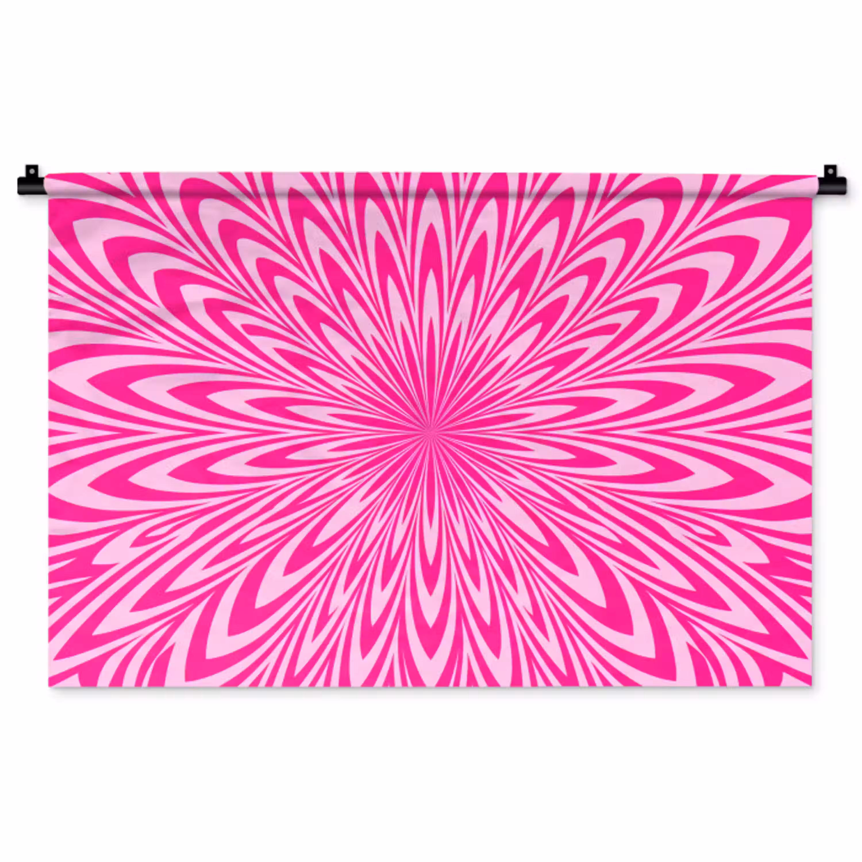 Patroon - Optisch - Roze Wandkleed katoen middel -zz3d