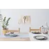 Lepel - Verf - Zilver Muursticker klein -eettafel