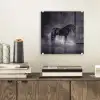 Paard - Magisch - Zwart plexiglas 5mm klein -sfeer1