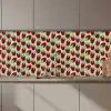 Frambozen - Rood - Roze - Patroon keuken achterwand 2 middel 871 zz_3dshopping