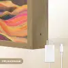 Zon - Kleurrijk landschap - Bergen Light Box met batterij (Wandlamp) middel -USP_websiteoplaadbaarNL