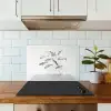 Vissen - Water - Wit keuken achterwand spatscherm klein -sfeer2