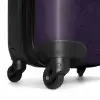 Lederen look diep paars NBS - Handbagage koffer - Volwassenen Unisex middel -wiel
