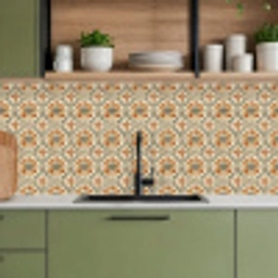 Elegant - Antiek - Kleurrijk keuken achterwand 2 middel 871 -sfeer3