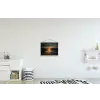 Gouden Reflectie op Water textielposter latten blank klein -kinderkamer