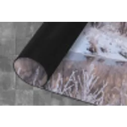 Rivier - Winter - Landschap - Sneeuw - Zonsopgang Keukenloper - keukenmat middel -closeup