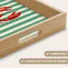 Kreeft - Strepen - Realistisch - Zomers Dienblad Rechthoek middel -USP_HandgreepNL