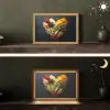 Specerijen - Mix - Hartvorm - Zwart Light Box met kabel (Tafellamp) klein -sfeer3