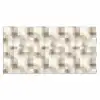 Textuur - Linnen - Beige Muismat XXL klein 681 -3d_leeg