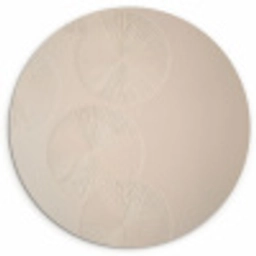 Japandi - Beige - Modern Wandcirkel kunststof plaat 5mm dik klein -3d