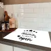 Spreuken - Hotel mama always open - Mama - Quotes Inductie beschermer vinyl 3mm klein -sfeer3